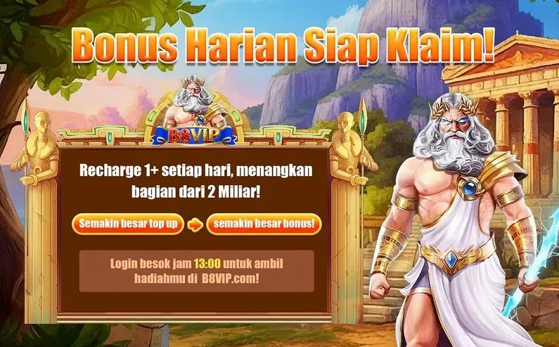 Bonus Harian Siap Klaim!
